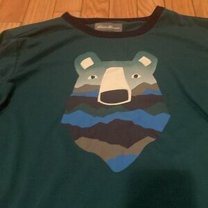 5/$3 Eddie Bauer Green Pajamas